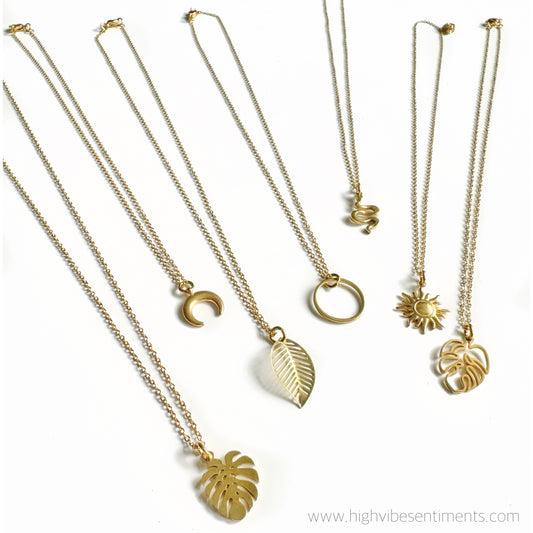 Symbols & Nature Necklaces (midi’s)
