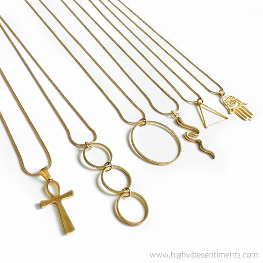 Symbols & Nature Necklaces (biggie)